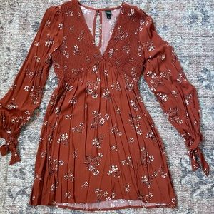 Wild & fable floral mini dress S